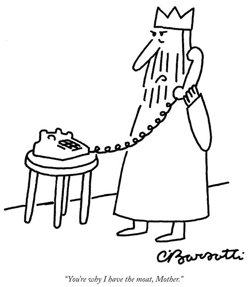 "You're why I have the moat, Mother."