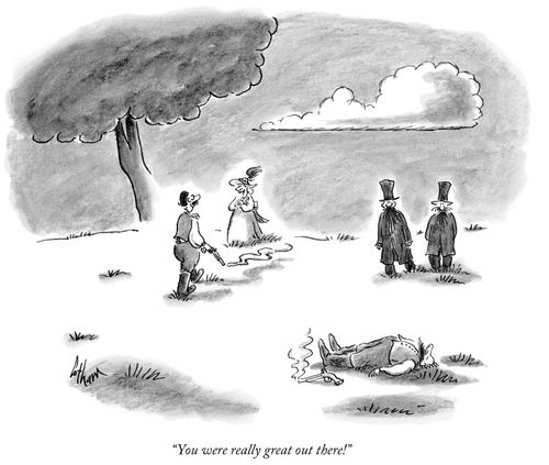 "You were really great out there!"