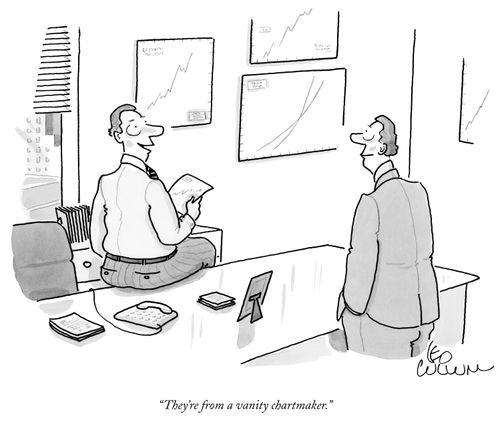 "They're from a vanity chartmaker."