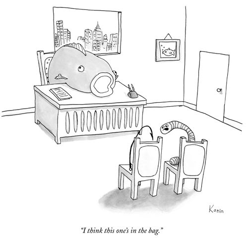 "I think this one's in the bag."