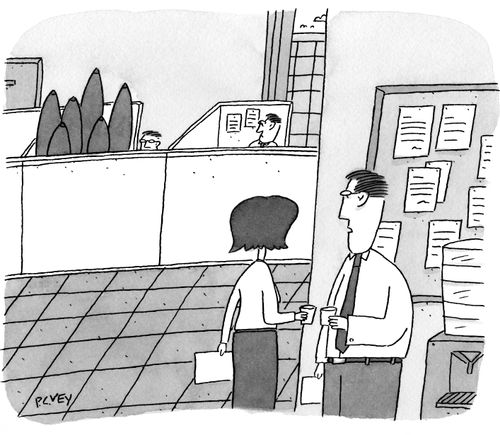 Missiles in an office cubicle