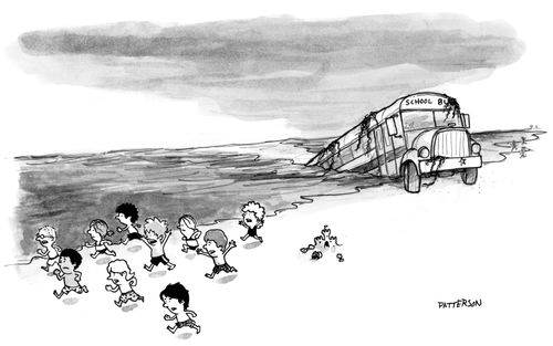 School Trip To The Beach
