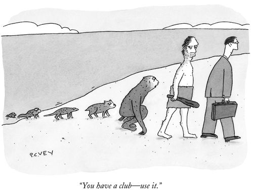 "You have a club—use it."
