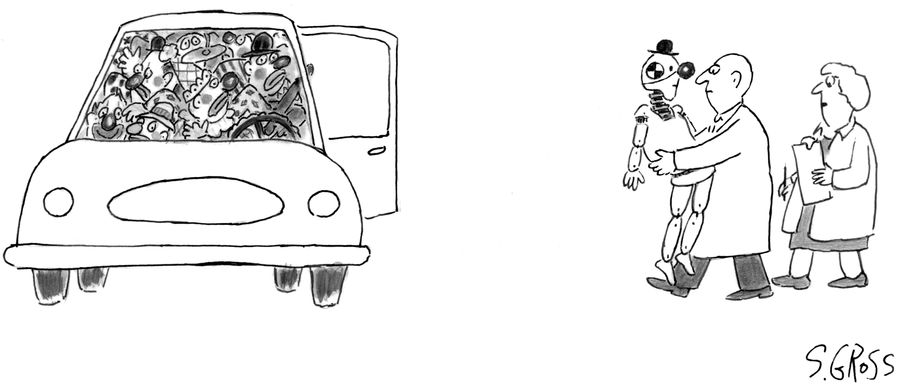 Crash Testing Clown Car.