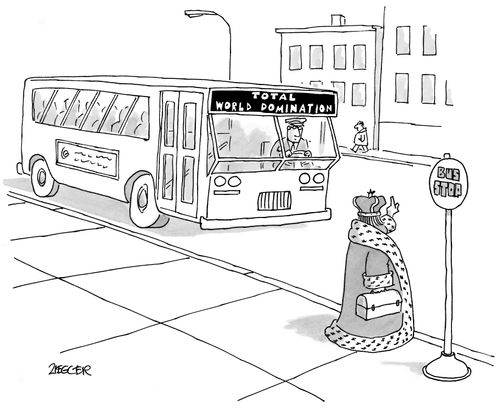 Total World Domination bus.