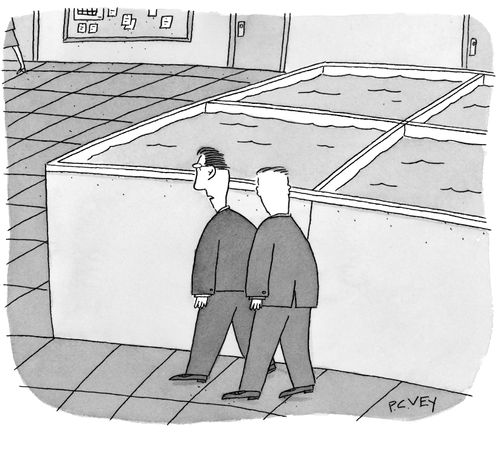 "It's time to restock the cubicles."