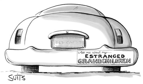 Ask me about my...Estranged Grandchildren.