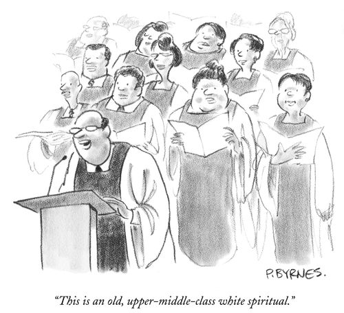 "This is an old, upper-middle-class white spiritual."