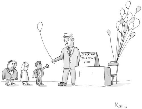 Important balloons, $30.