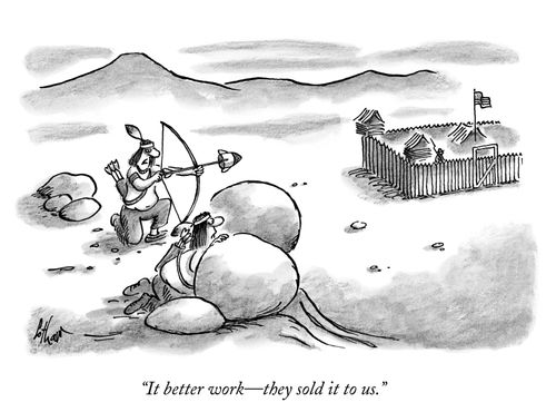 "It better work - they sold it to us."