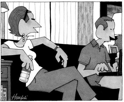 "When you say, 'I love you,' is it just to remind yourself?"