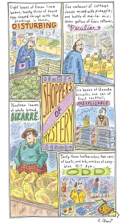 Shoppers of Mystery.