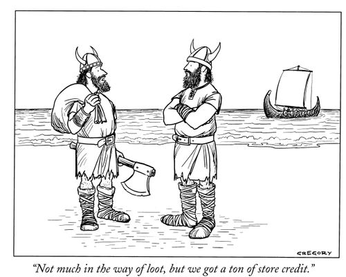 "Not much in the way of loot, but we got a ton of store credit."