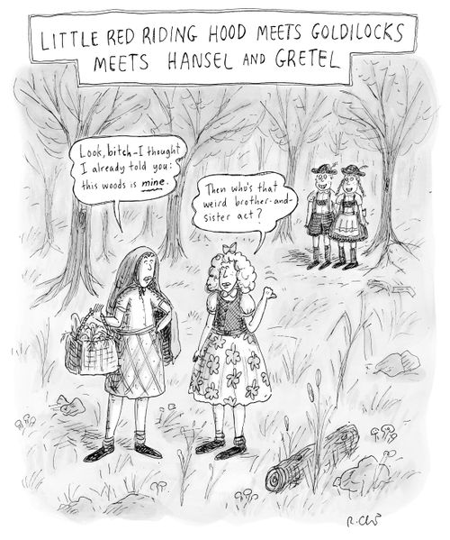 Little Red Riding Hood Meets Goldilocks Meets Hansel and Gretel