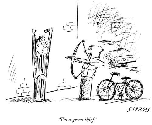"I'm a green thief."