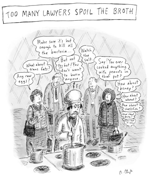 Too Many Lawyers Spoil the Broth