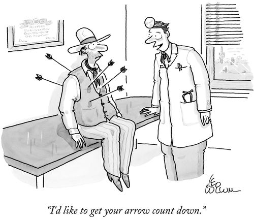 "I'd like to get your arrow count down."