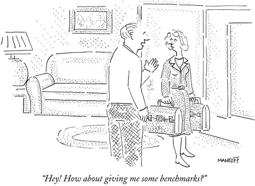 "Hey! How about giving me some benchmarks?"