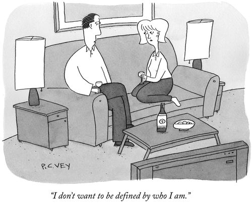 "I don't want to be defined by who I am."
