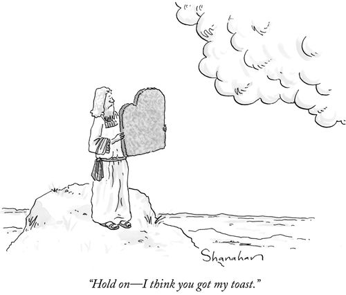 "Hold on-I think you got my toast."