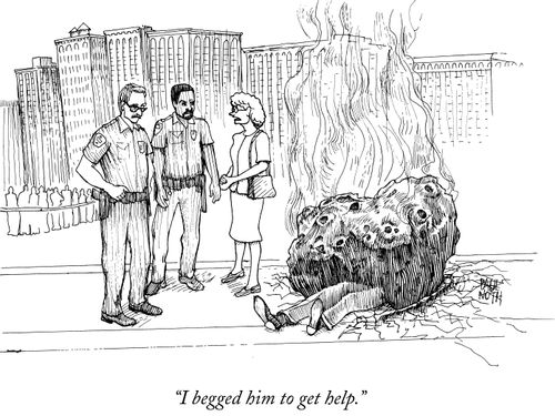 "I begged him to get help."