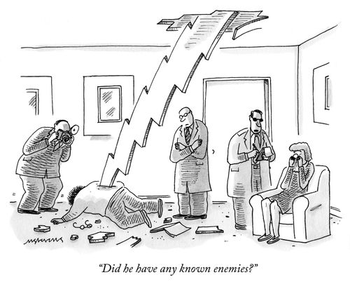 "Did he have any known enemies?"