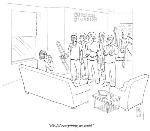 "We did everything we could."