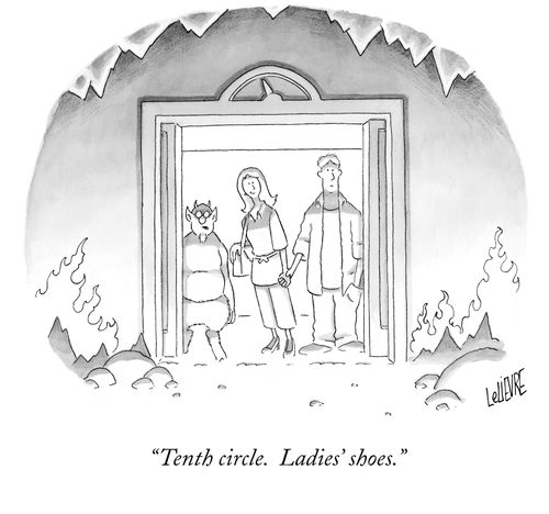 "Tenth circle. Ladies' shoes."