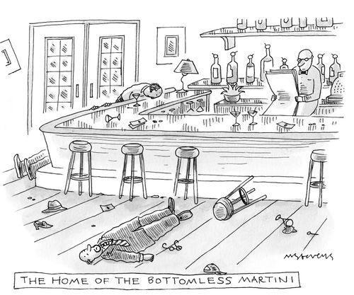 The home of the bottomless Martini