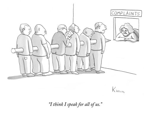 "I think I speak for all of us."