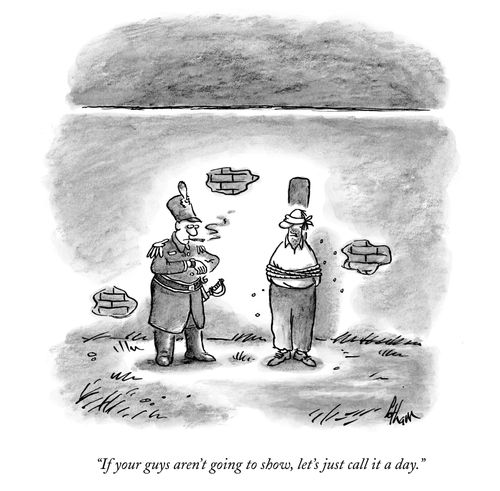 "If your guys aren't going to show, let's just call it a day."