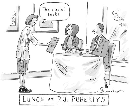 Lunch at P.J. Puberty's