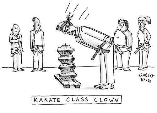 Karate Class Clown