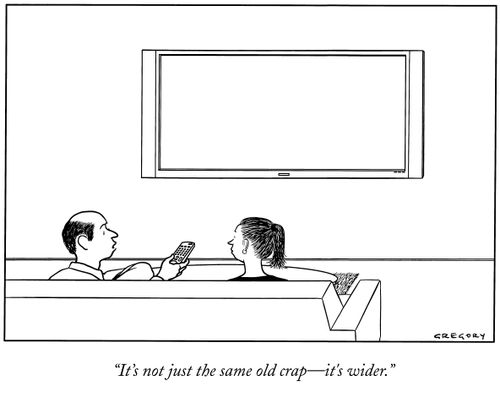 "It's not just the same old crap—it's wider."