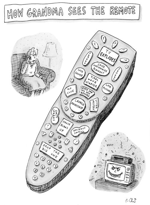How Grandma Sees the Remote