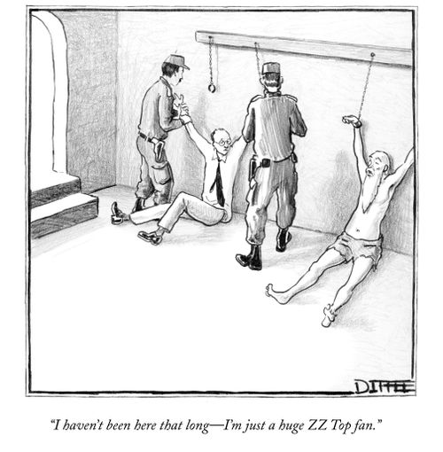 "I haven't been here that long—I'm just a huge ZZ Top fan."
