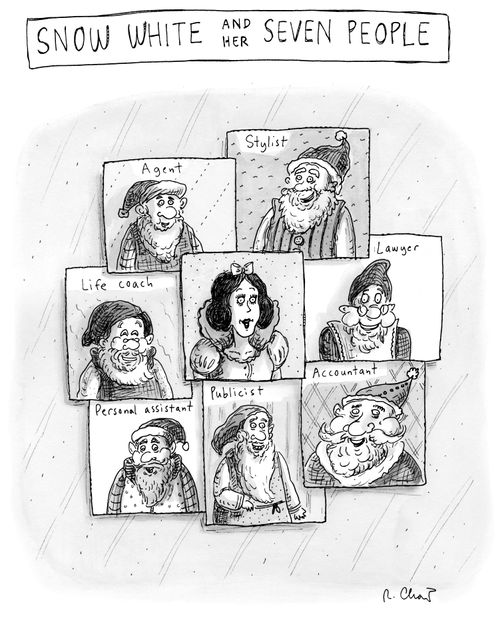 Snow White and her Seven people.