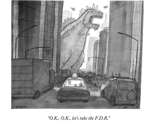 "O.K., O.K., let's take the F.D.R."