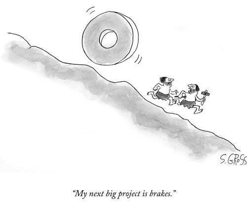 "My next big project is brakes."