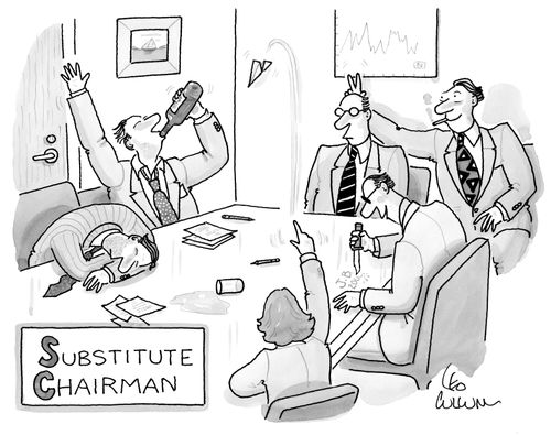 Substitute Chairman