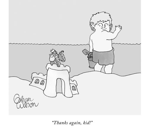 "Thanks again, kid!"