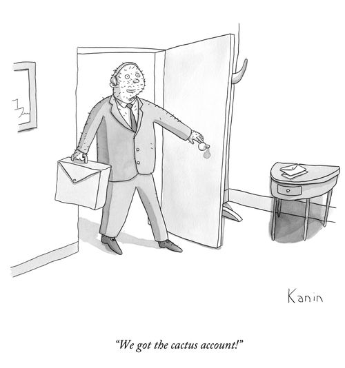 "We got the cactus account!"