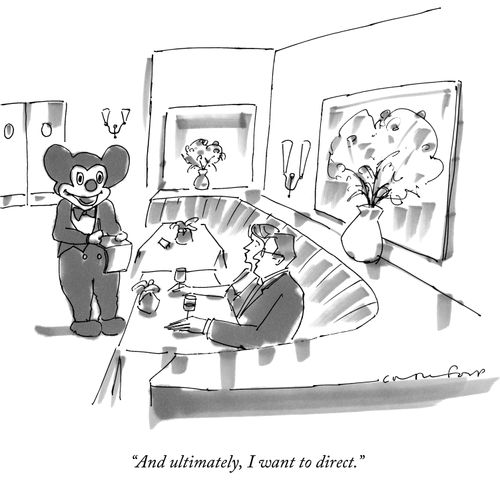 "And ultimately, I want to direct."