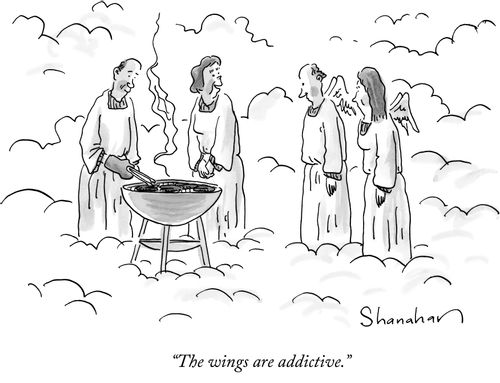 "The wings are addictive."