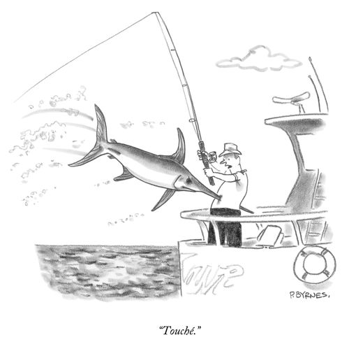 "Touché"