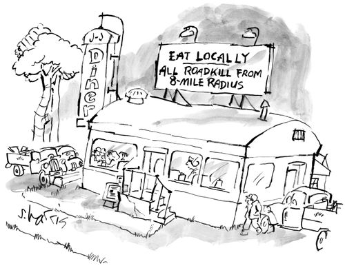 Eat Locally - All Roadkill From 8-Mile Radius