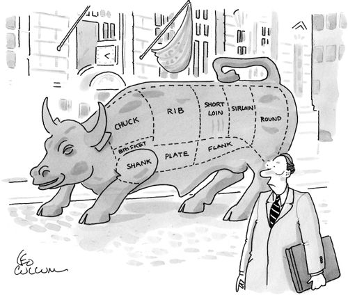 Wall Street bull