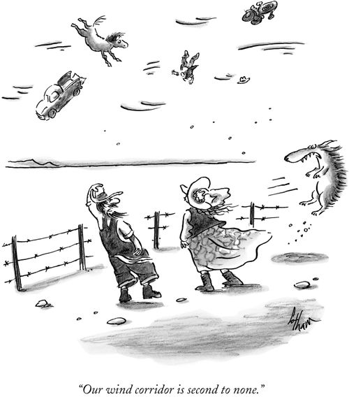 "Our wind corridor is second to none."