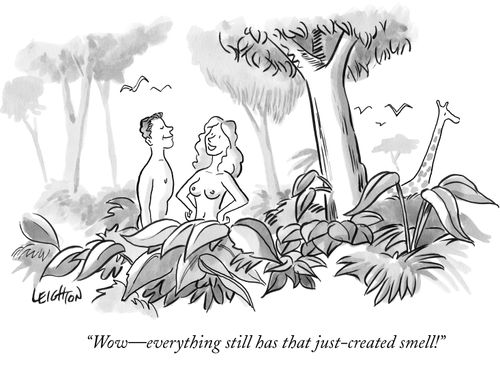 "Wow-everything still has that just-created smell!"