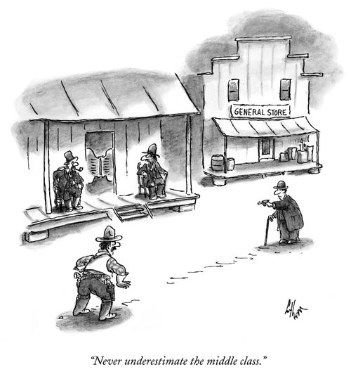 "Never underestimate the middle class."
